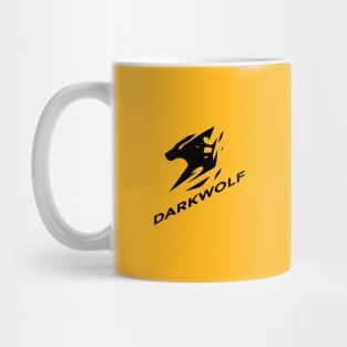 dark wolf Mug